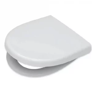 Renova Nr.1 WC-Sitz, Edelstahl-Scharnier, weiß