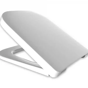 GC VIGOUR WC-Sitz derby Edelstahl-Scharnier, abnehmbar, weiss